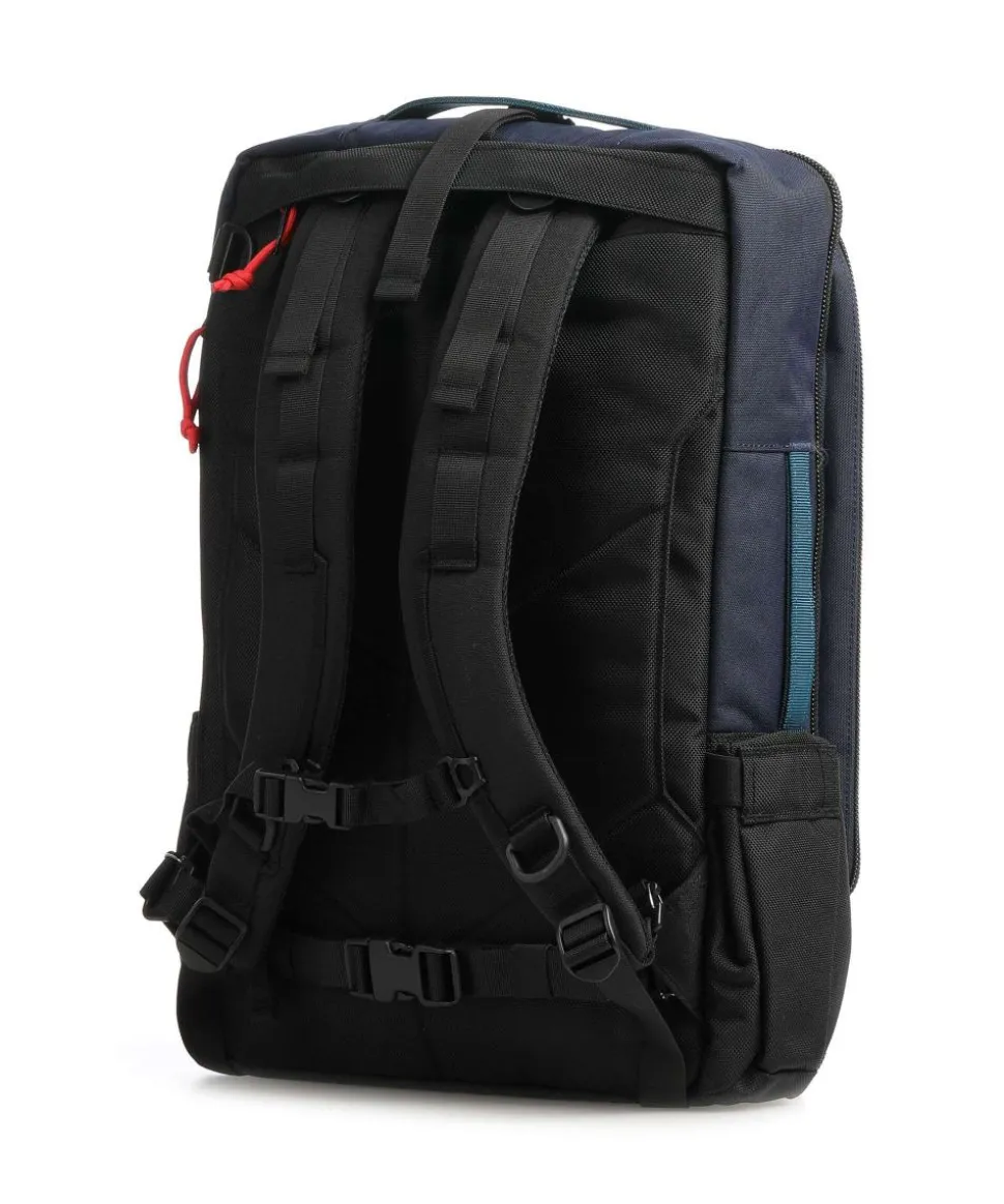 Global 30L Reiserucksack 15″ recyceltes Nylon blau/schwarz