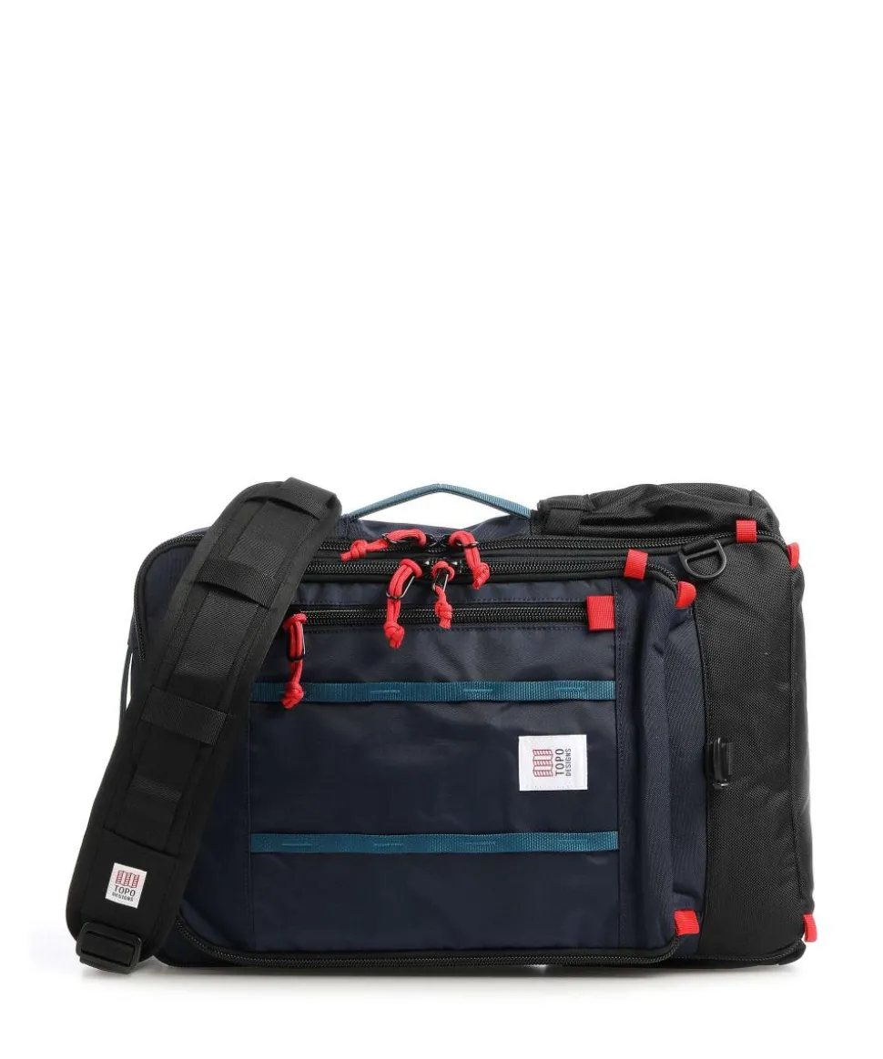 Global 30L Reiserucksack 15″ recyceltes Nylon blau/schwarz