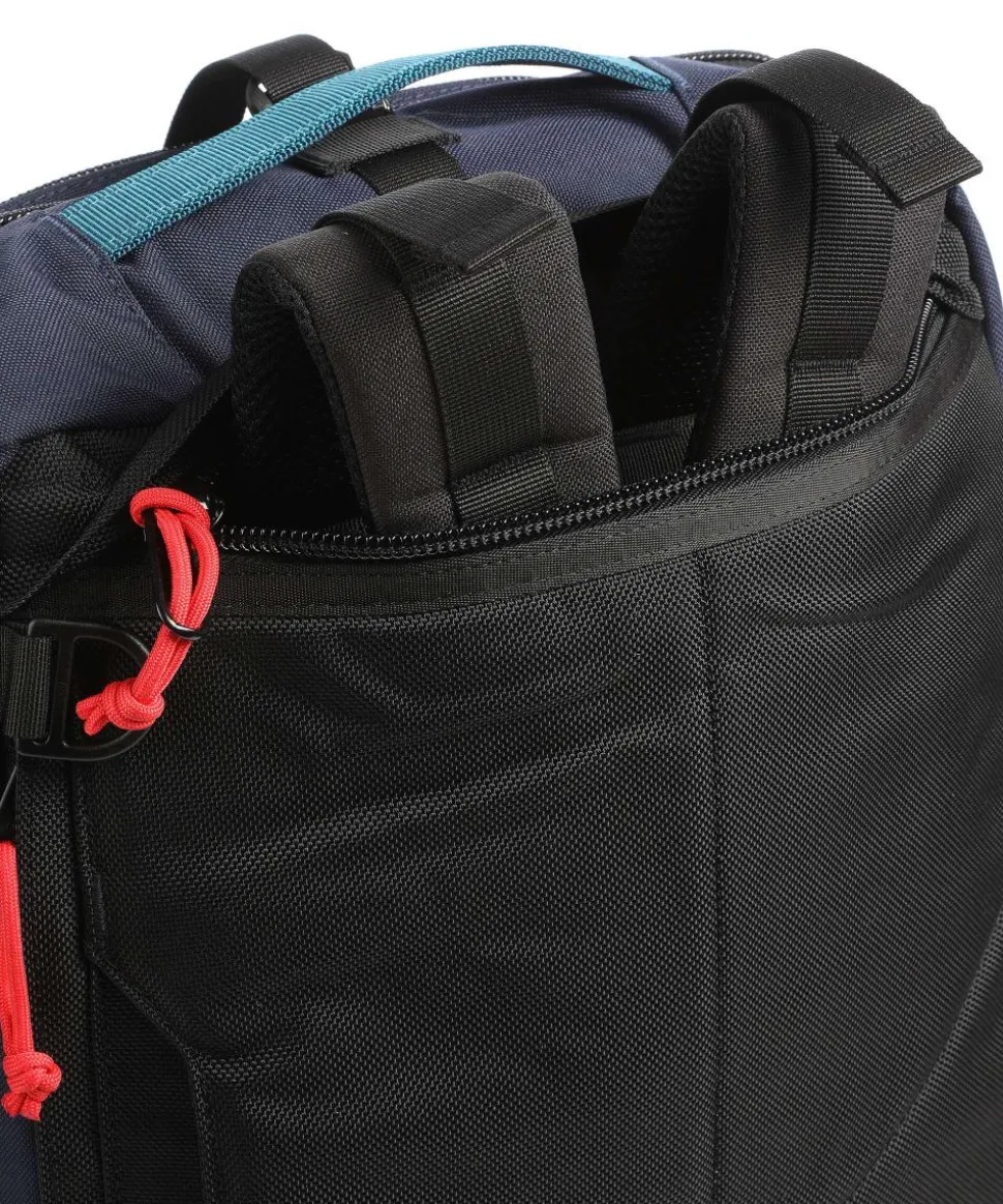 Global 30L Reiserucksack 15″ recyceltes Nylon blau/schwarz