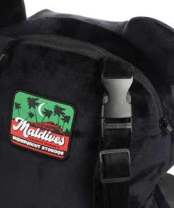 Global Mogul Billionaire Teddy Bear Rucksack Kunststoff schwarz