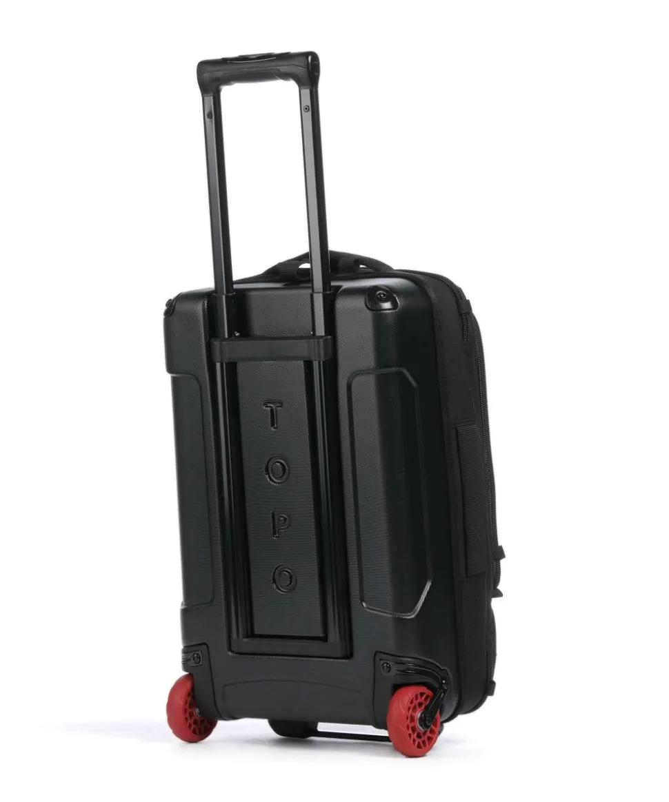 Global Rollenreisetasche schwarz 53 cm