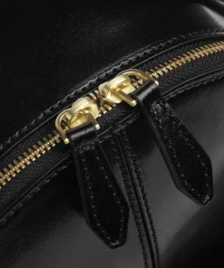 Gloria Rucksack Rindsleder schwarz