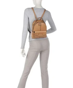 Gloria Rucksack Rindsleder hellbraun