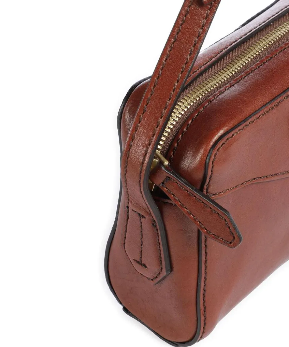 Gloria Umhängetasche Rindsleder braun