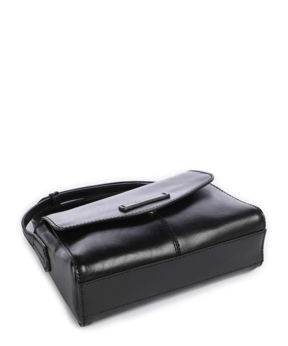 Gloria Umhängetasche Rindsleder schwarz