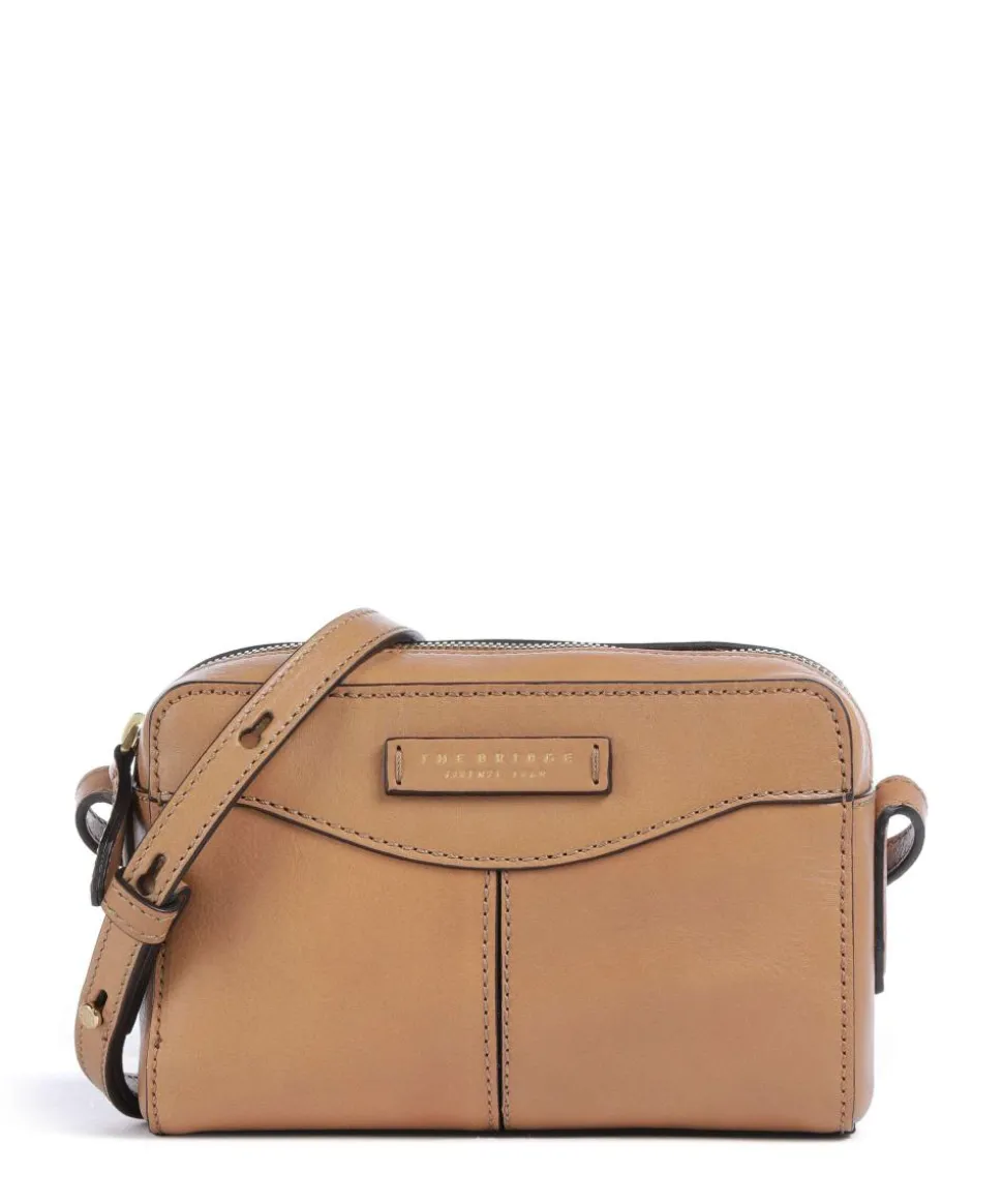 Gloria Umhängetasche Rindsleder hellbraun