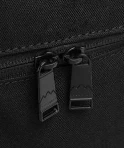 Glossy Blocking Christopher Rolltop Rucksack 15″ Nylon schwarz