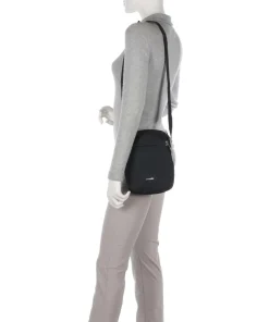 Go Festival Umhängetasche recyceltes Polyester schwarz