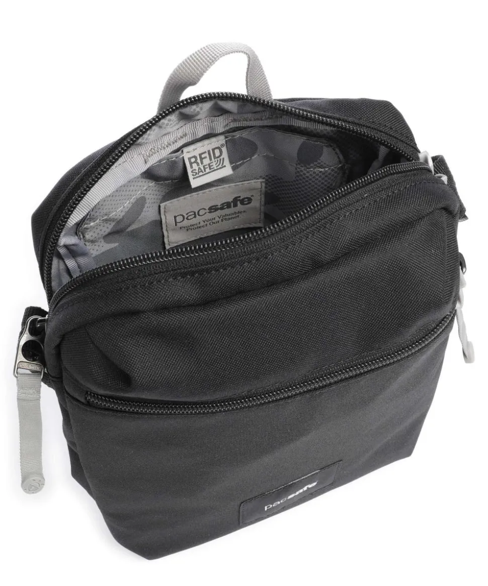 Go Festival Umhängetasche recyceltes Polyester schwarz