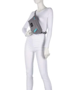 Go Gürteltasche recyceltes Polyester grau