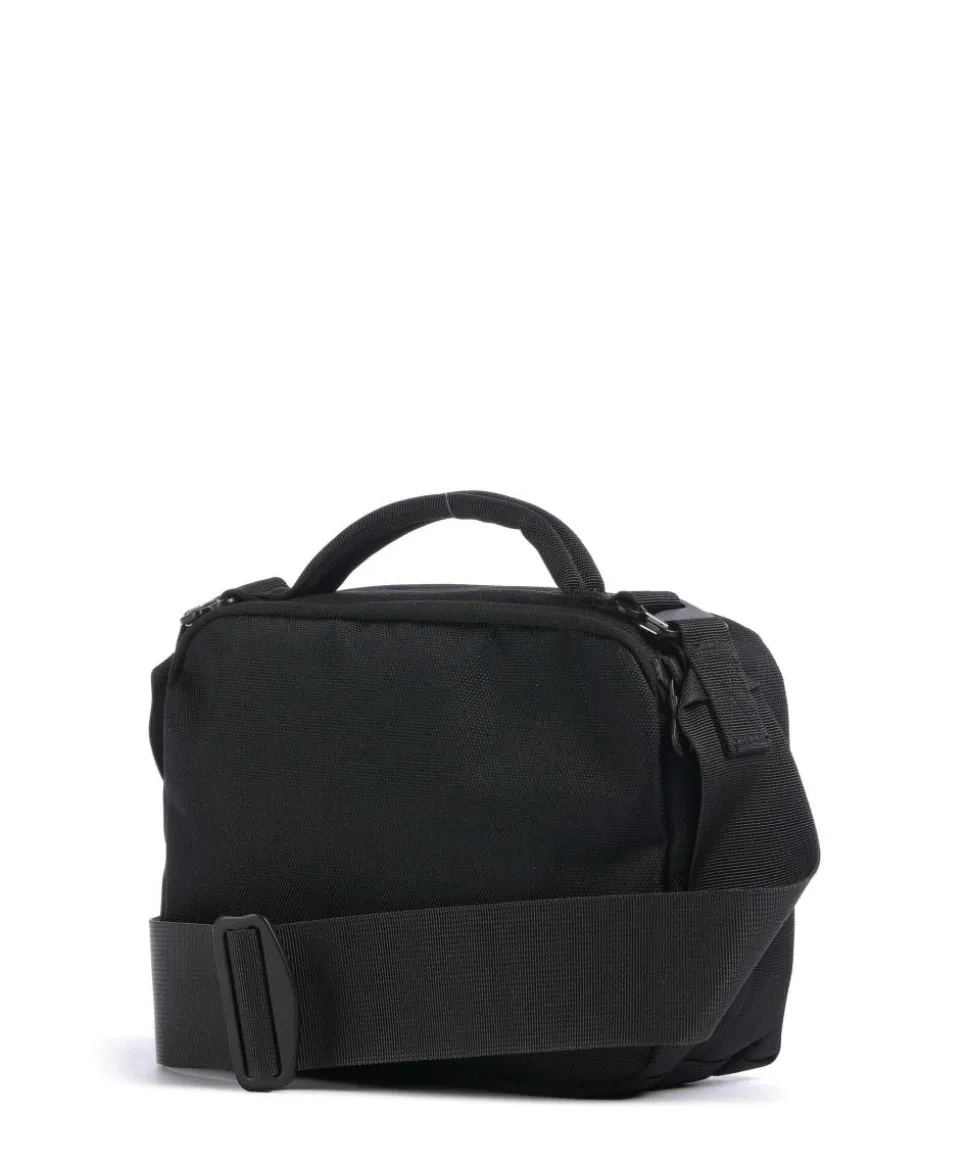 Go Handtasche recyceltes Polyester schwarz