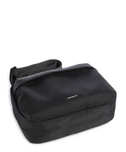 Go Handtasche recyceltes Polyester schwarz