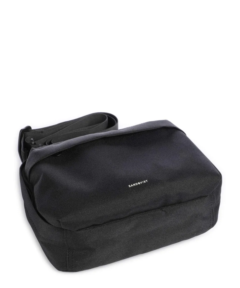 Go Handtasche recyceltes Polyester schwarz