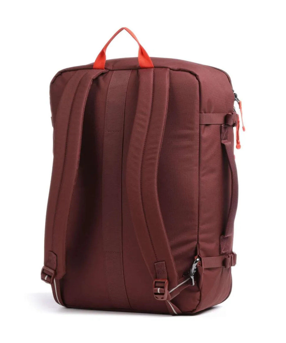 Go 34L Reiserucksack recyceltes Polyester dunkelrot