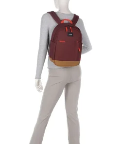 Go 15L Rucksack 13″ recyceltes Polyester dunkelrot