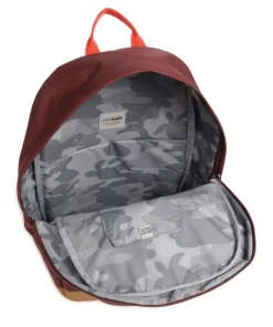 Go 25L Rucksack 16″ recyceltes Polyester dunkelrot