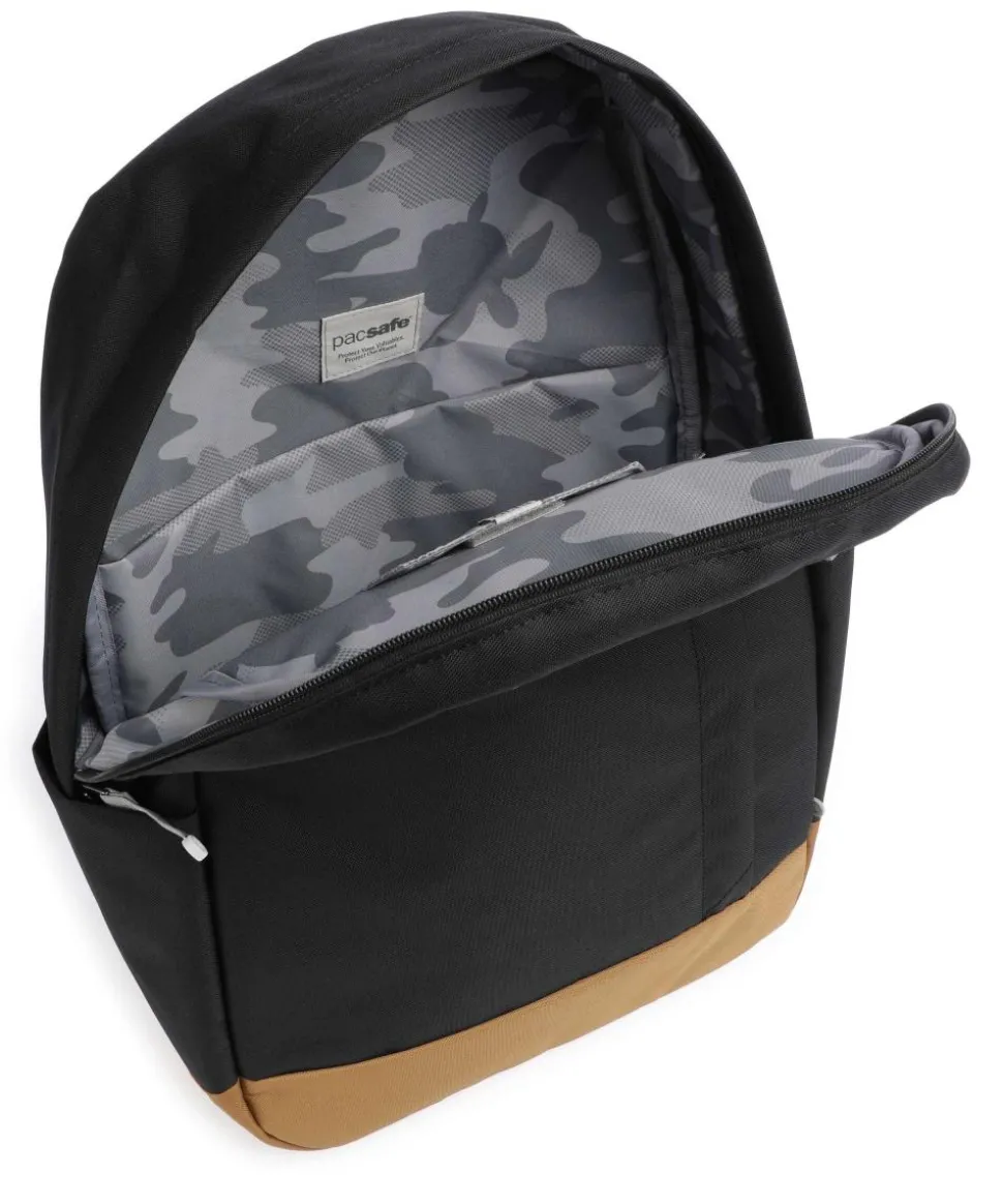 Go 25L Rucksack 16″ recyceltes Polyester schwarz