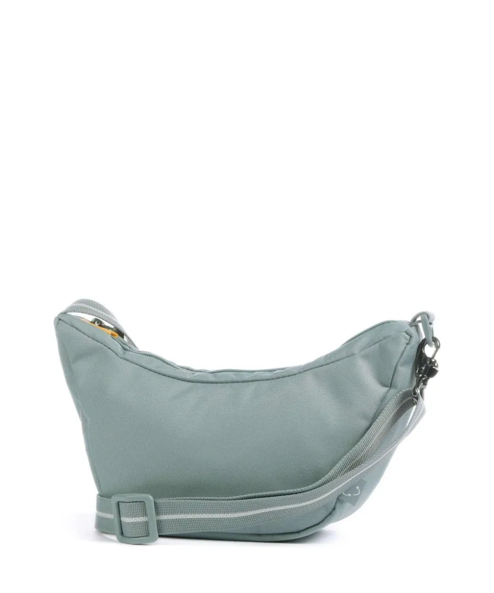 Go Lunar Umhängetasche recyceltes Polyester blaugrau