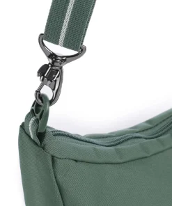 Go Lunar Umhängetasche recyceltes Polyester dunkelgrün