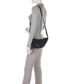 Go Lunar Umhängetasche recyceltes Polyester schwarz