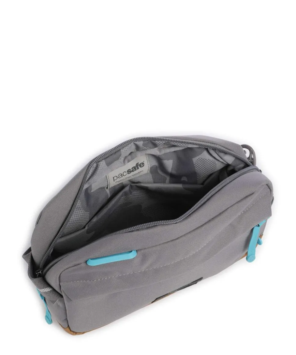 Go Umhängetasche recyceltes Polyester grau