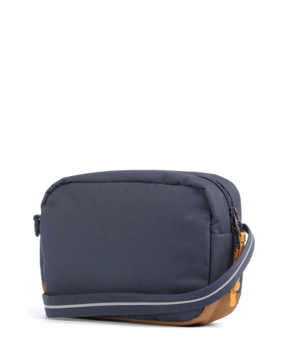 Go Umhängetasche recyceltes Polyester dunkelblau