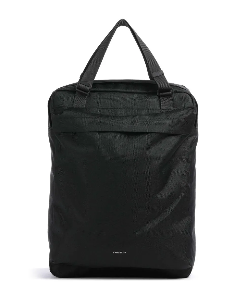 Go 2-Way Rucksack-Tasche 16″ recyceltes Polyester schwarz