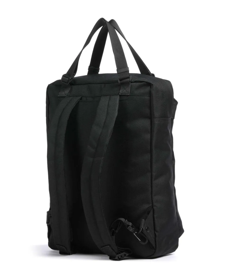 Go 2-Way Rucksack-Tasche 16″ recyceltes Polyester schwarz