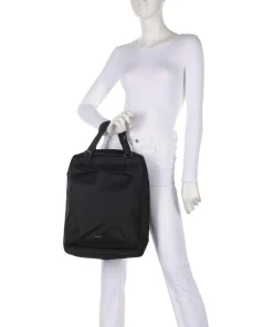 Go 2-Way Rucksack-Tasche 16″ recyceltes Polyester schwarz