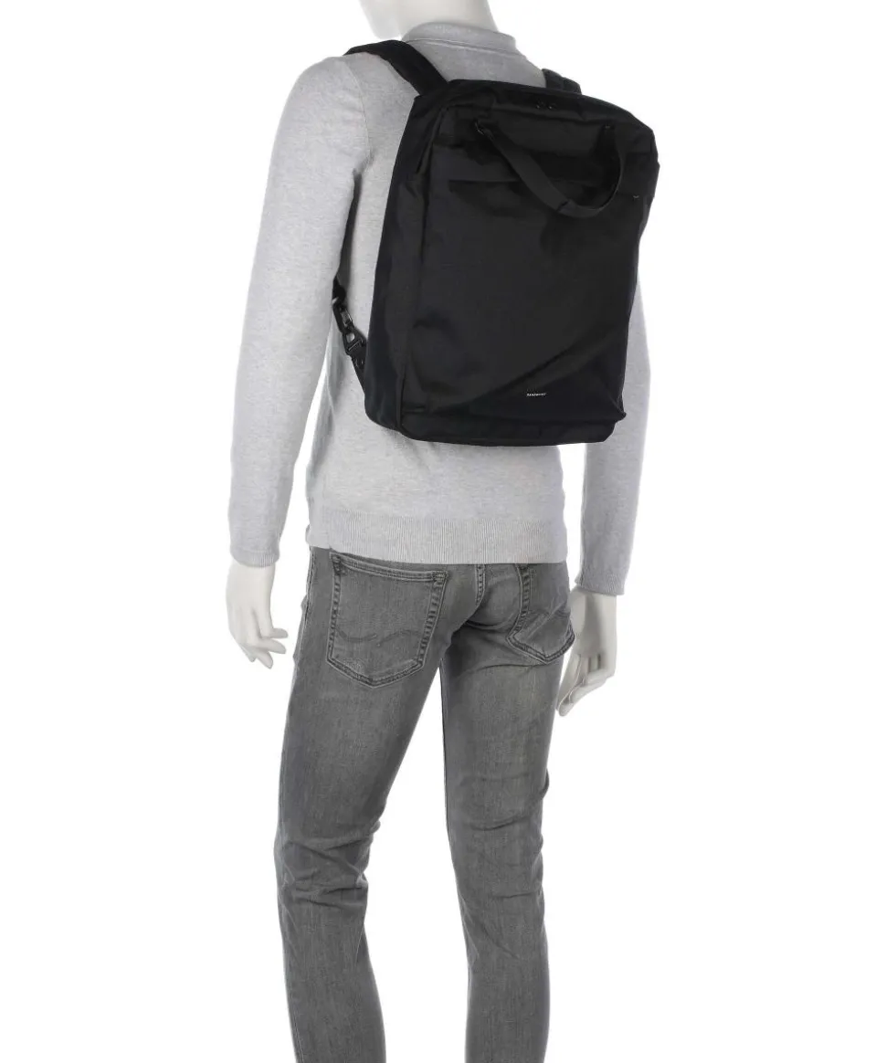 Go 2-Way Rucksack-Tasche 16″ recyceltes Polyester schwarz