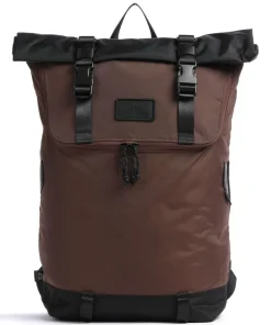 Go Wild Christopher Rolltop Rucksack 13″ recyceltes Nylon braun/schwarz