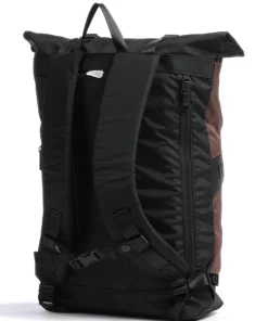 Go Wild Christopher Rolltop Rucksack 13″ recyceltes Nylon braun/schwarz