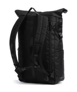 Go Wild Jetpack Rolltop Rucksack 15″ recyceltes Nylon braun/schwarz