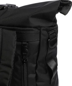 Go Wild Jetpack Rolltop Rucksack 15″ recyceltes Nylon braun/schwarz