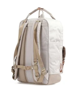 Go Wild Macaroon Large Rucksack 15″ recyceltes Nylon elfenbein