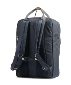 Go Wild Macaroon Large Rucksack 15″ recyceltes Nylon navy
