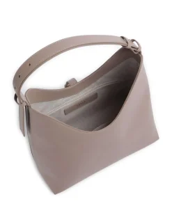 Goccia M Beuteltasche fein genarbtes Kalbsleder taupe