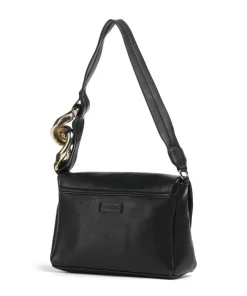 Gold Gallery Schultertasche Schafsleder schwarz