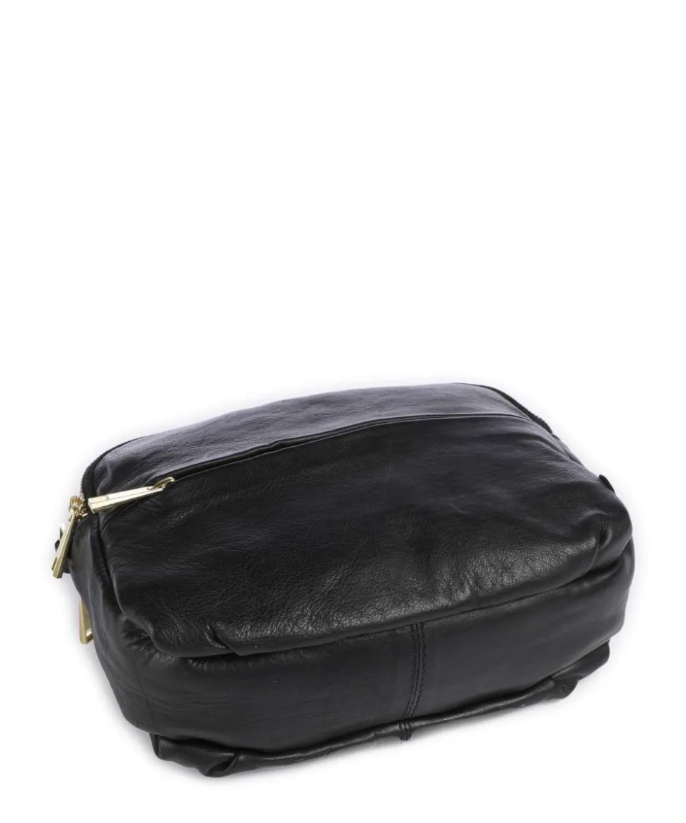 Golden Chic Umhängetasche Rindsleder schwarz