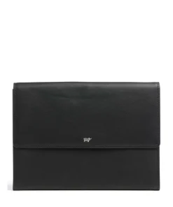 Golf 2.0 Bags Mappe genarbtes Leder schwarz