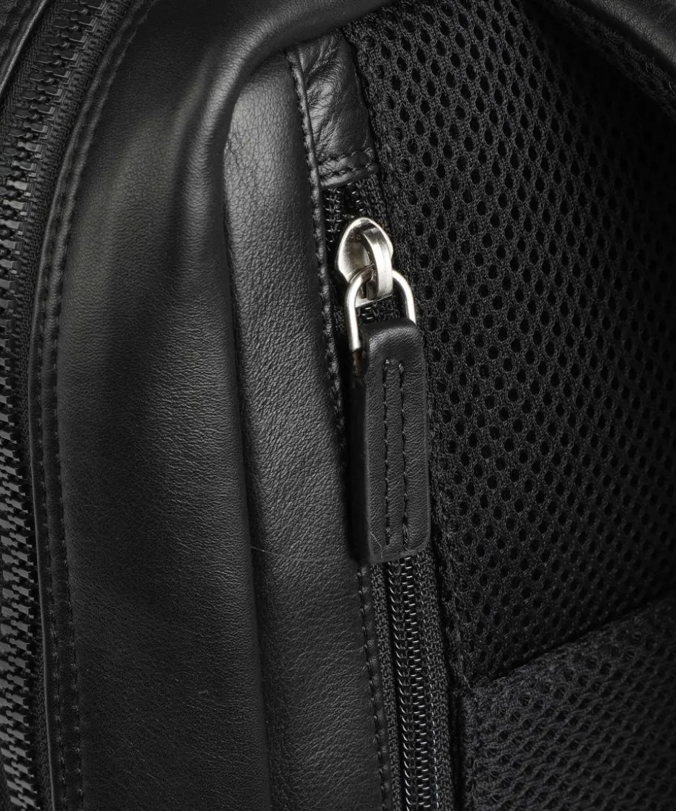 Golf 2.0 Bags Rucksack 15″ weiches Rindsleder schwarz