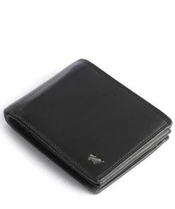 Golf Edition Geldbörse fein genarbtes Rindsleder schwarz