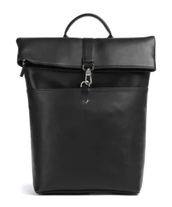 Golf Rucksack 17″ fein genarbtes Rindsleder schwarz