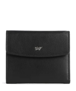 Golf Secure RFID Geldbörse fein genarbtes Rindsleder schwarz