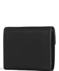 Golf Secure RFID Geldbörse fein genarbtes Rindsleder schwarz