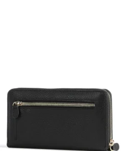 Gondola Geldbörse genarbtes Leder schwarz