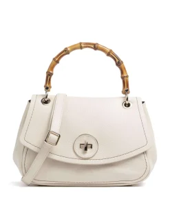 Gondola Girasola Handtasche genarbtes Leder beige