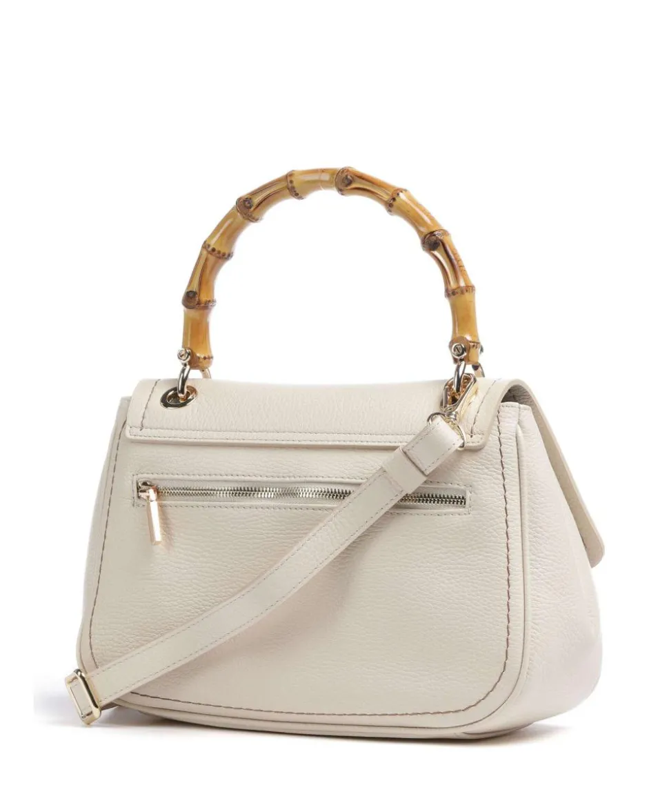 Gondola Girasola Handtasche genarbtes Leder beige