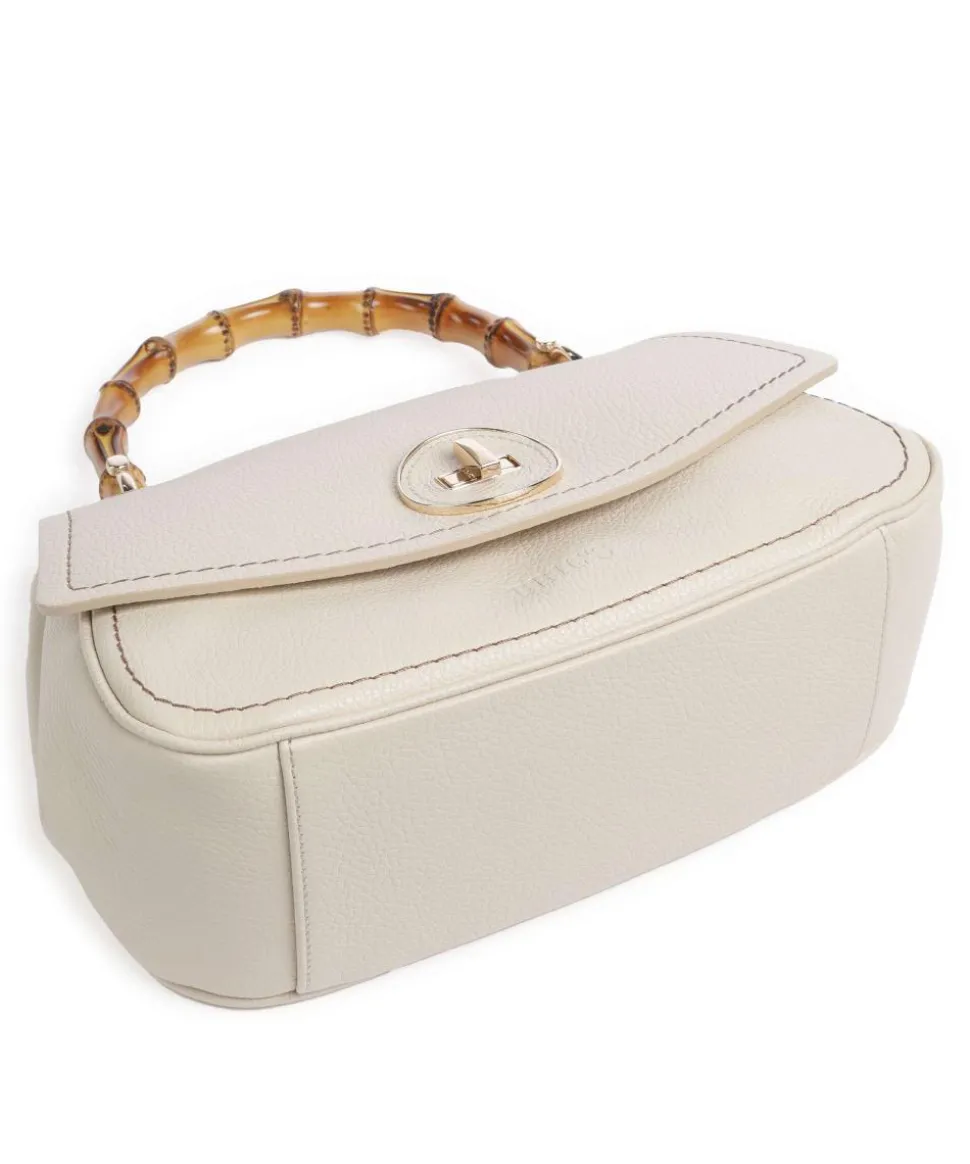 Gondola Girasola Handtasche genarbtes Leder beige