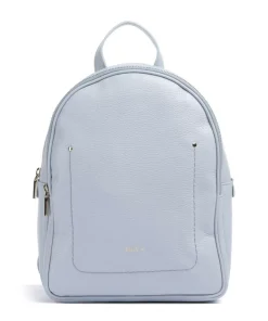 Gondola Rucksack genarbtes Rindsleder hellblau